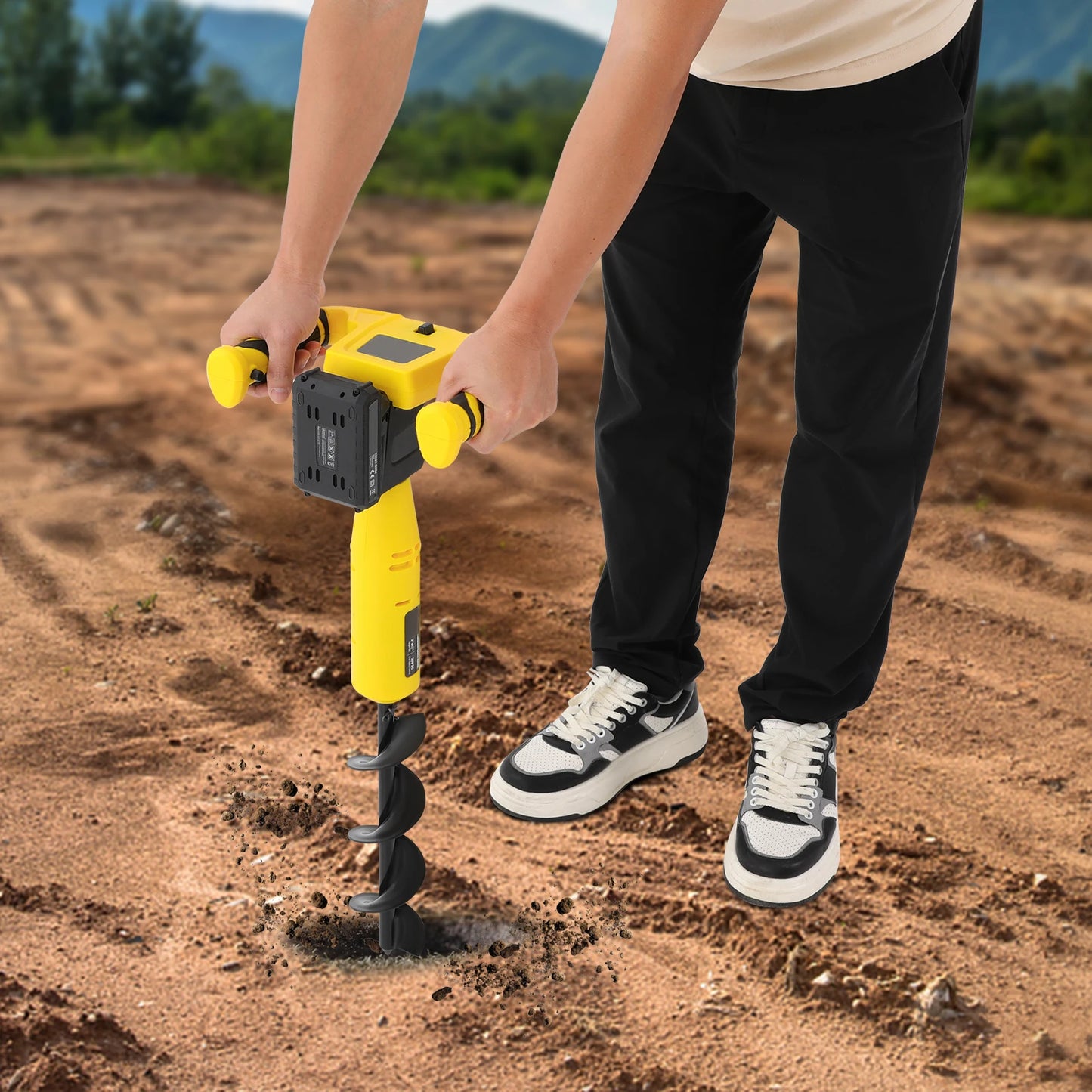 20V Cordless Earth Auger