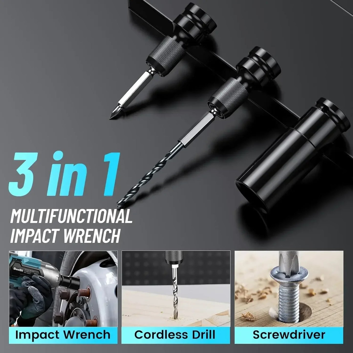 1/2" Cordless Impact Wrench
