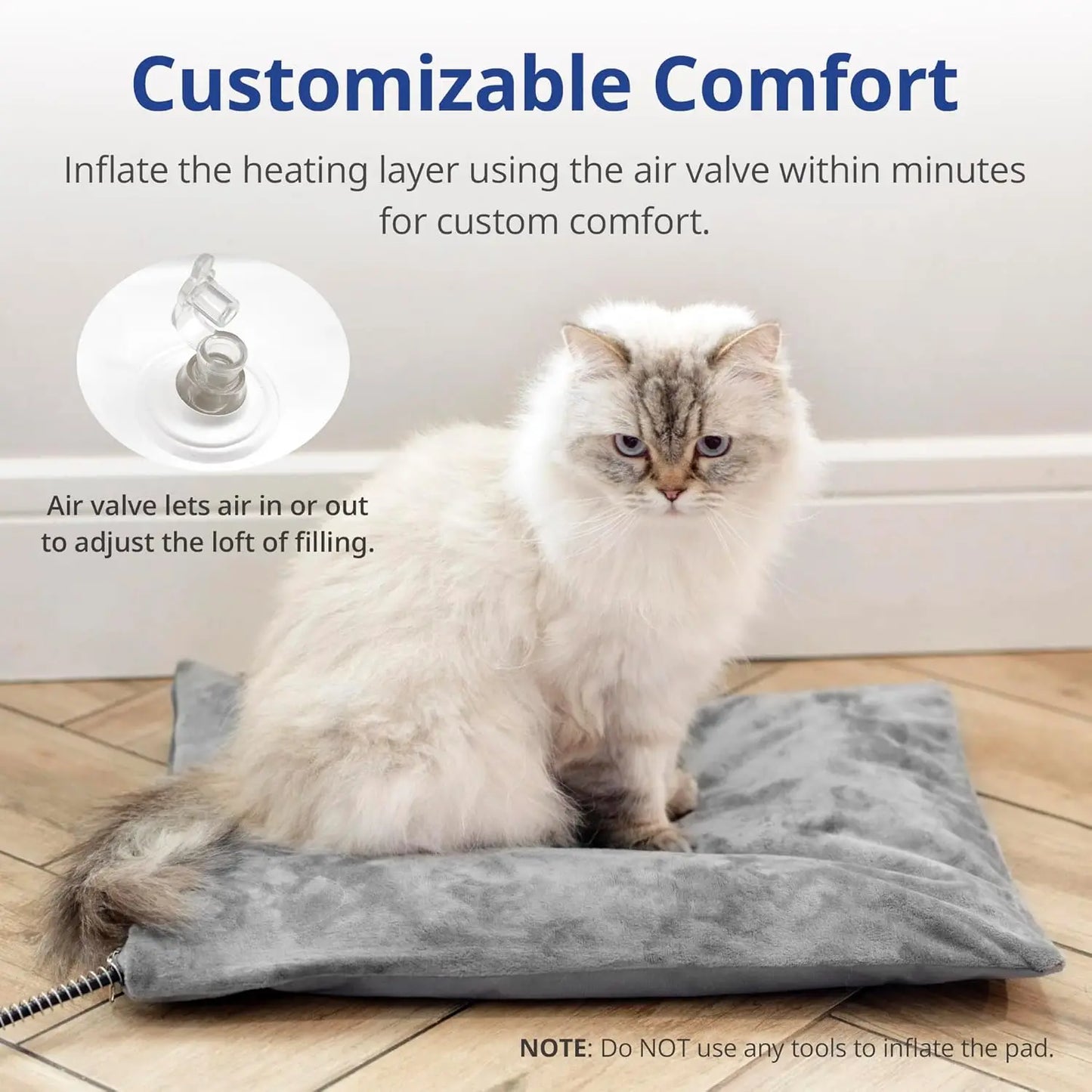 Outdoor  Pet Heating Pad with Steel-Wrapped Cord