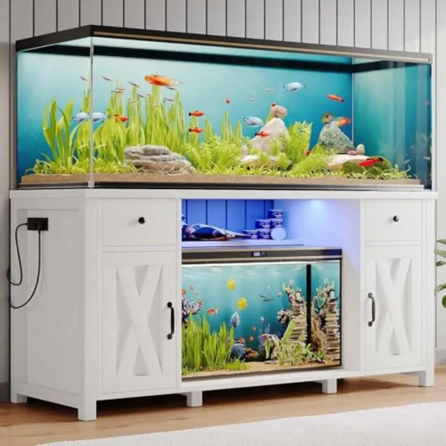 55-75 Gallon Aquarium Stand with Power Outlet