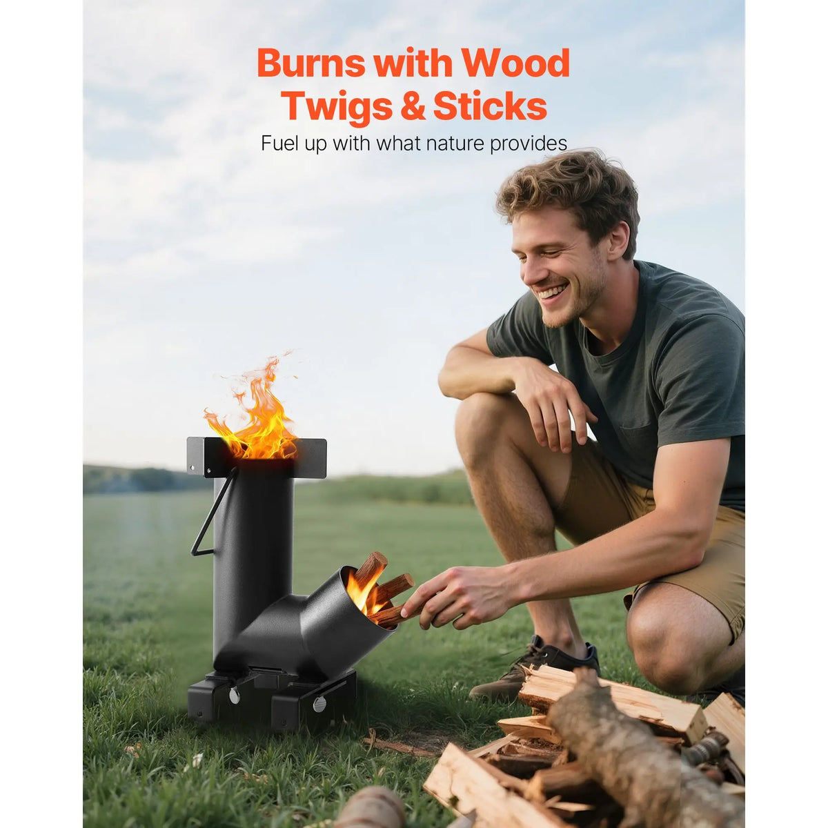 Camping Rocket Stove