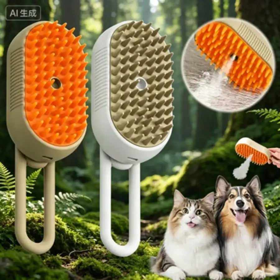 Steam Brush For Pets