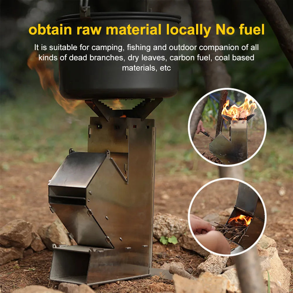 Camping Rocket Stove