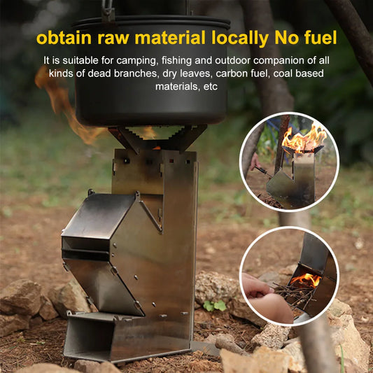 Camping Rocket Stove