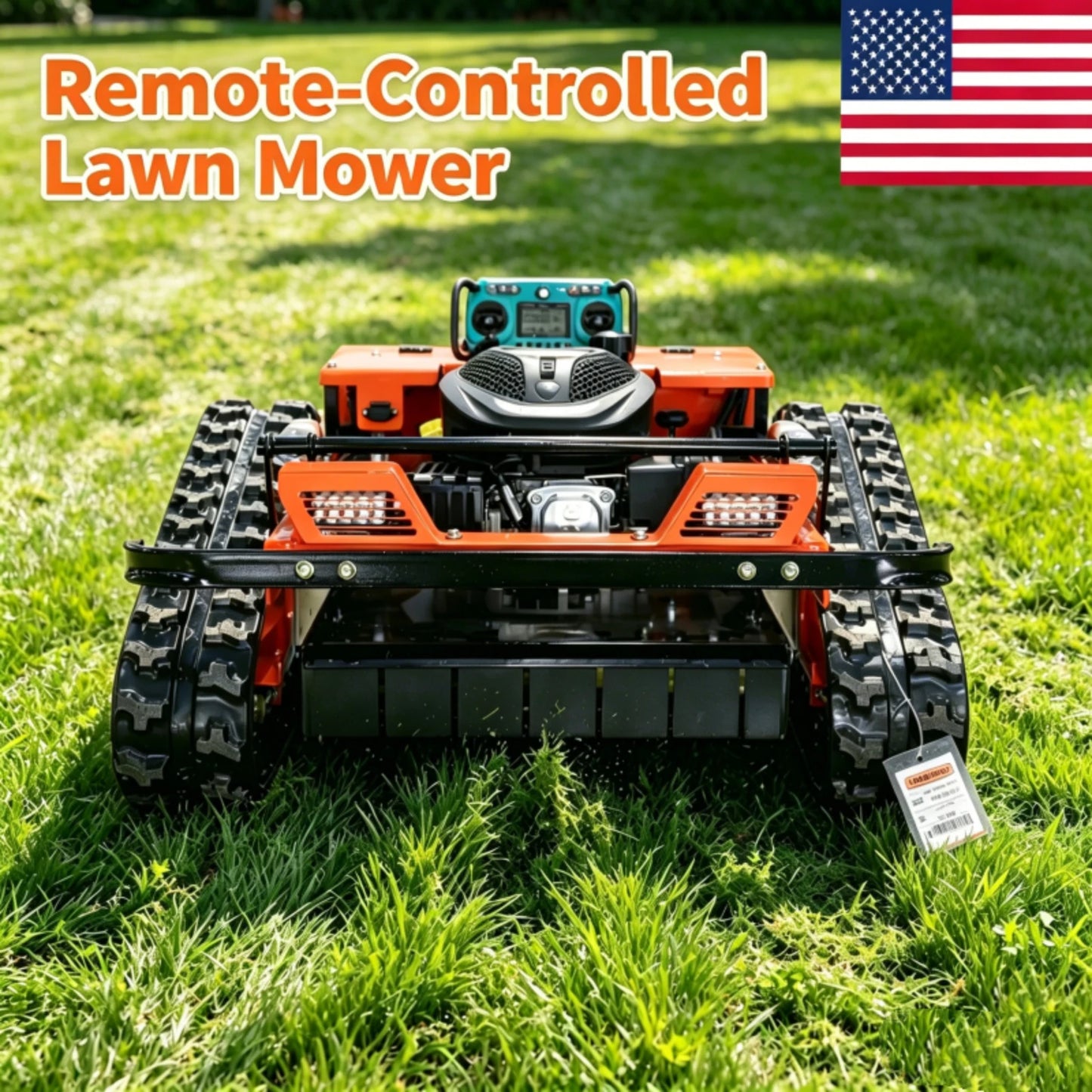 Remote Control  Robotic Lawn Mower