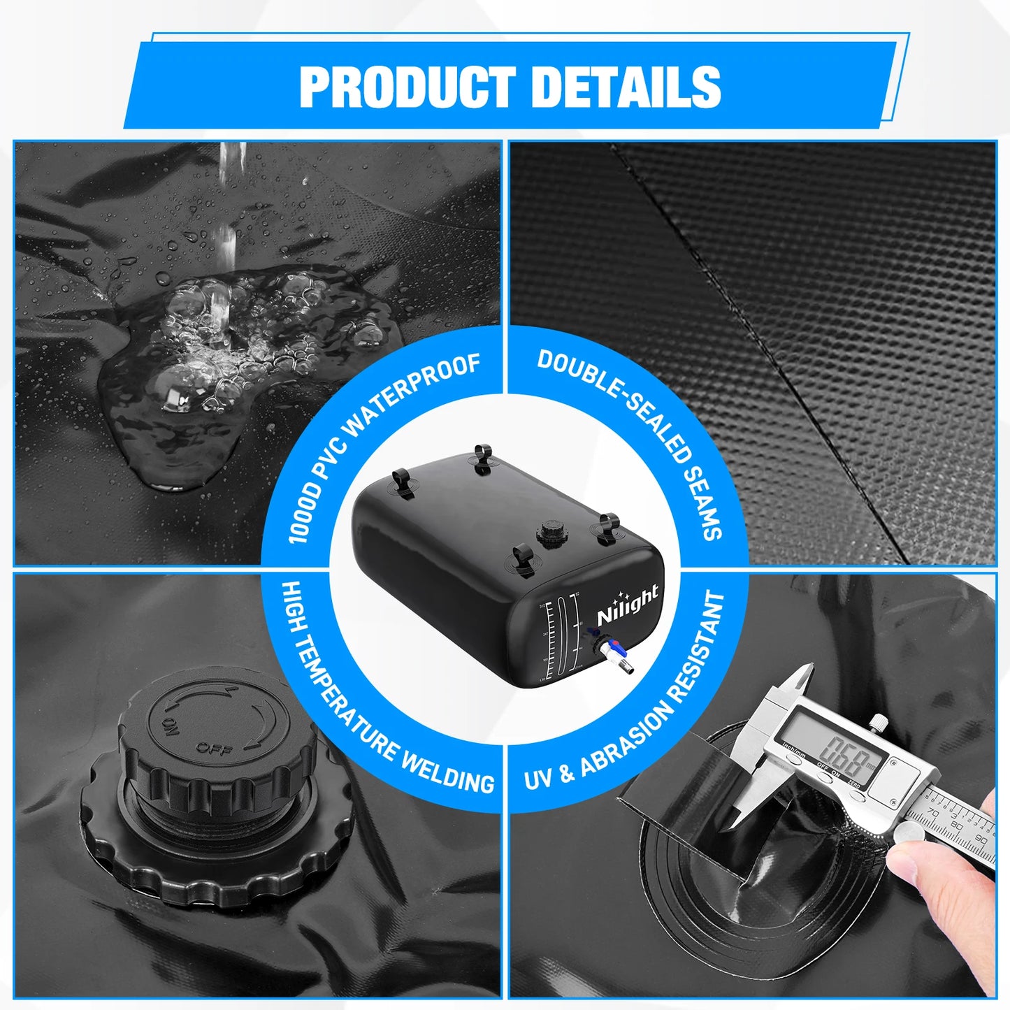 RV 330L Water Storage Bladder