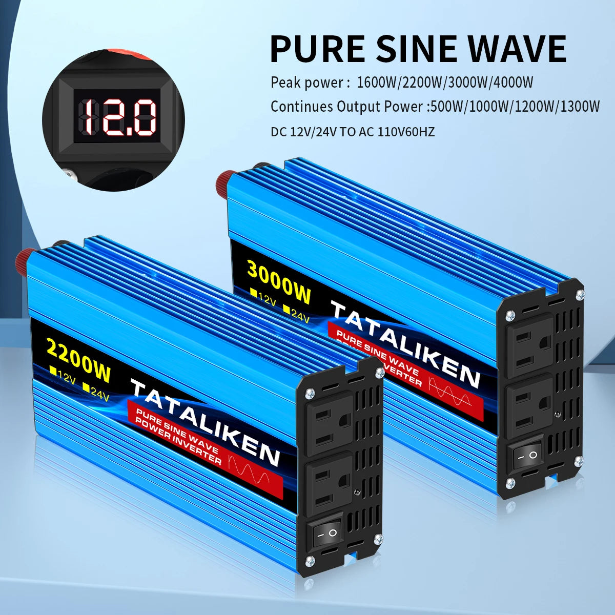 Inverter DC To AC 12V  110V