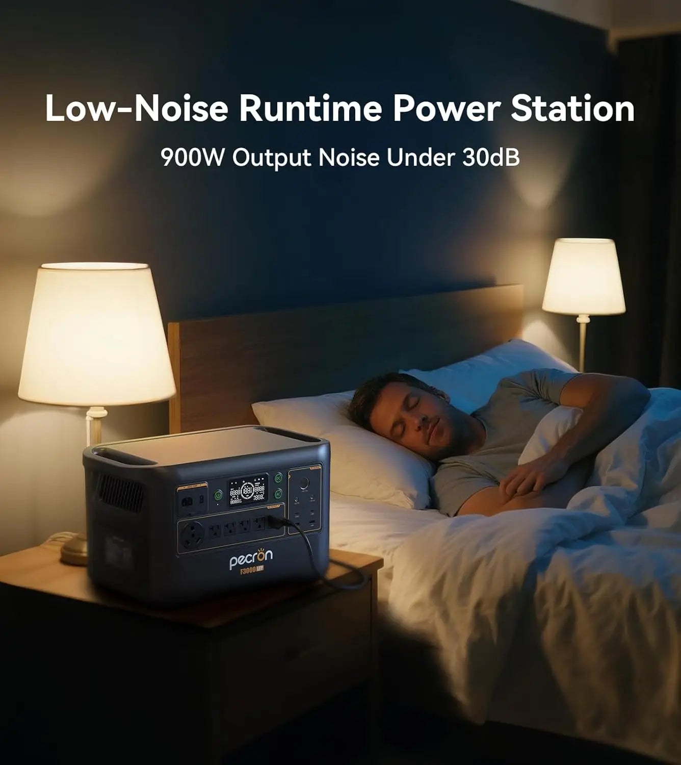 Portable Power Station Solar Generator, 3600W