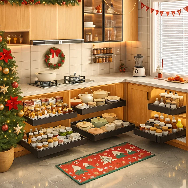Expandable Pull out Cabinet Organizer
