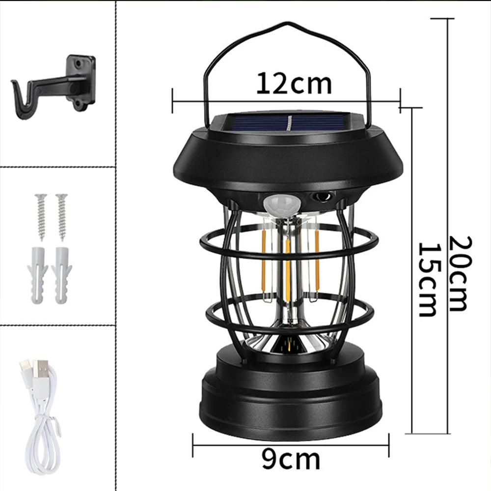Solar Motion Sensor Lantern