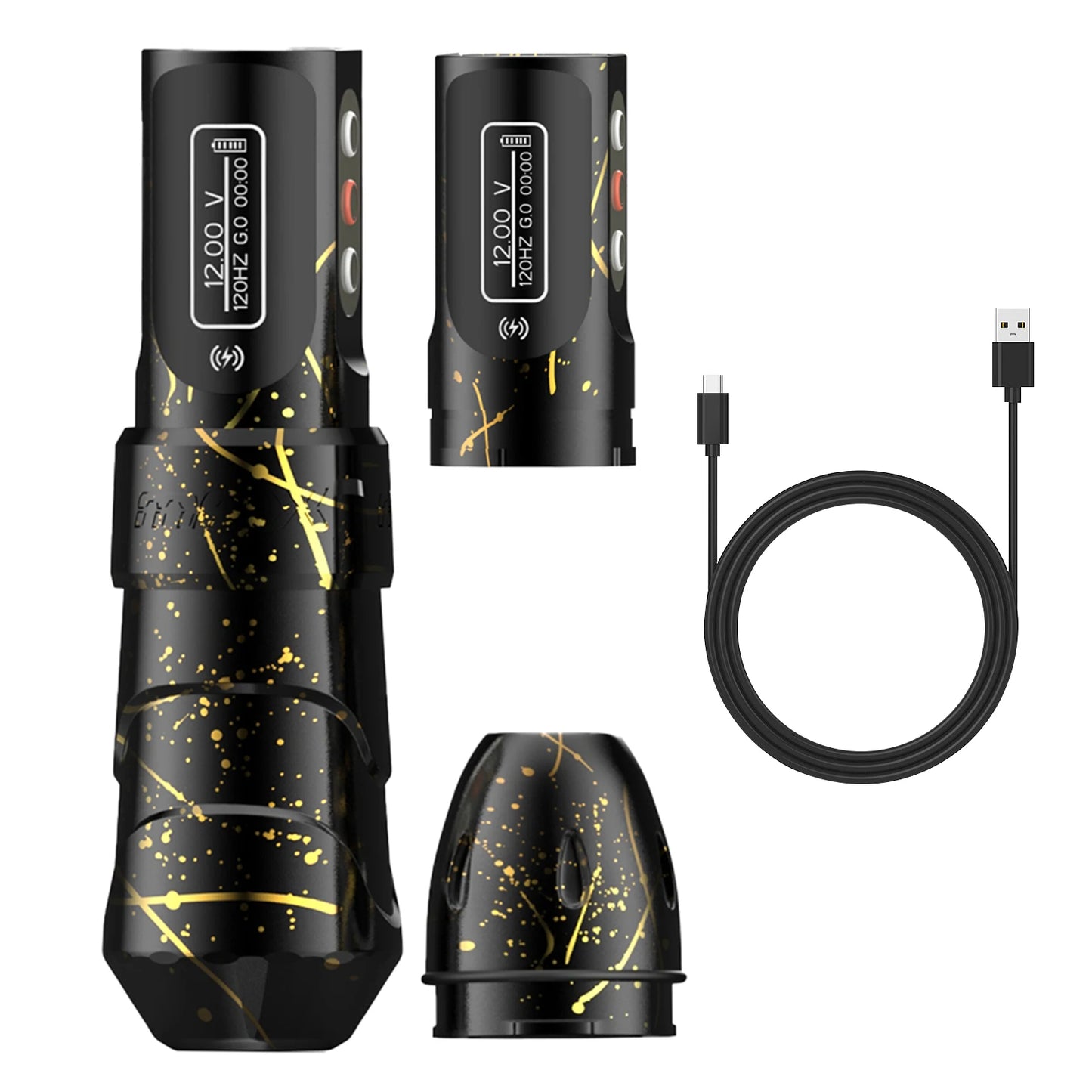 Professional Tattoo Pen  Wireless  2Battery