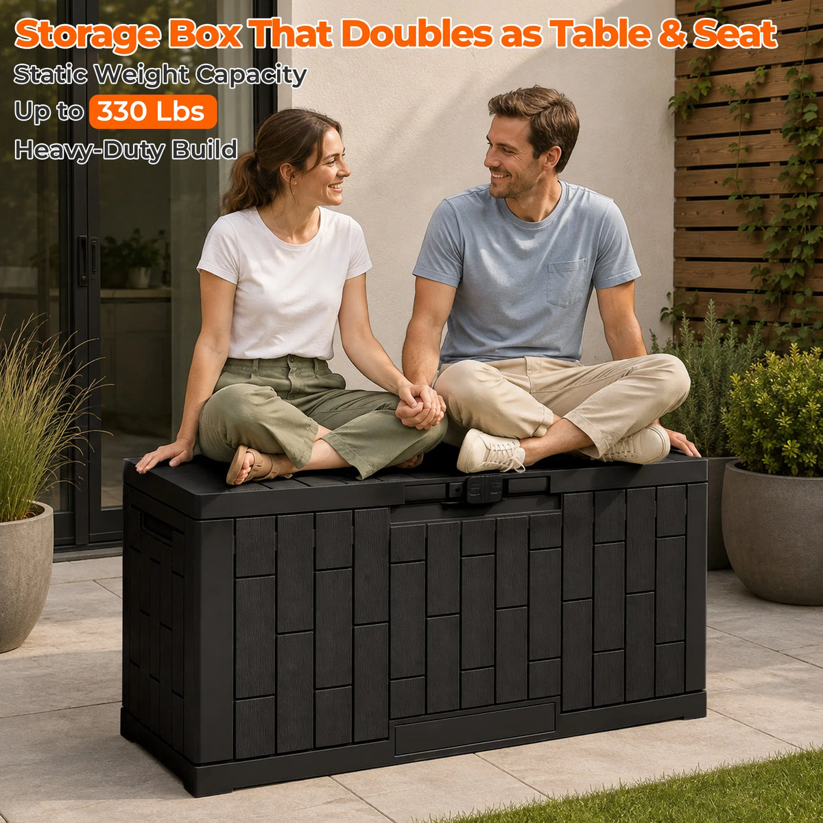 60 Gallon Outdoor Storage Box