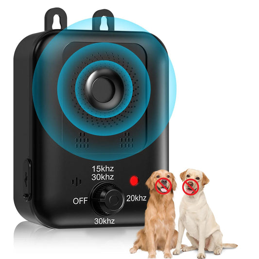 rechargeable ultrasonic dog barking deterrent