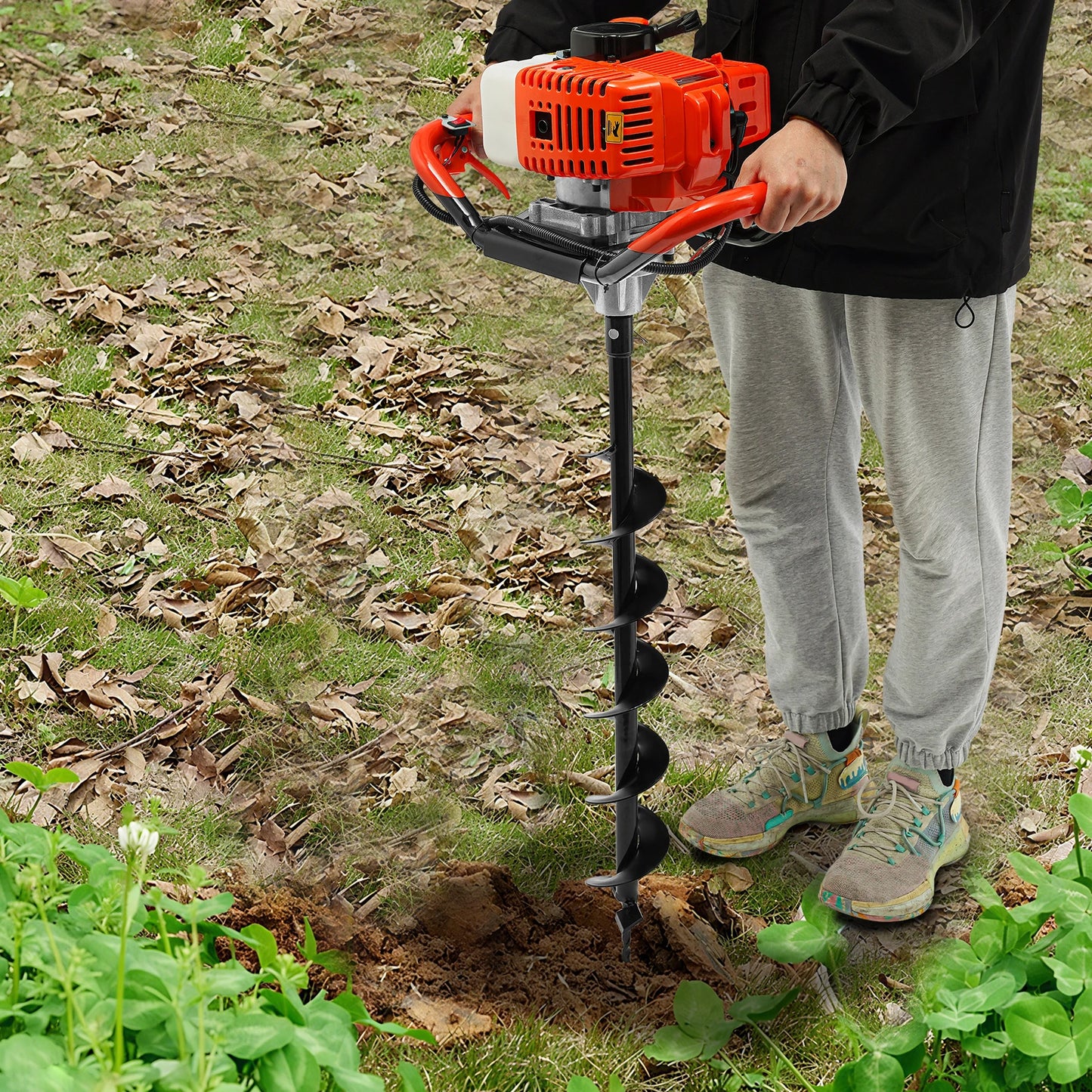 71cc 2-Stroke Gas Powered Post Hole Digger