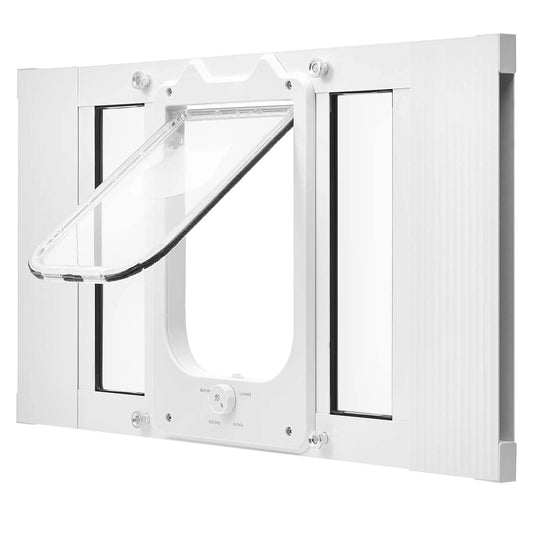 Cat Door for Window Adjustable