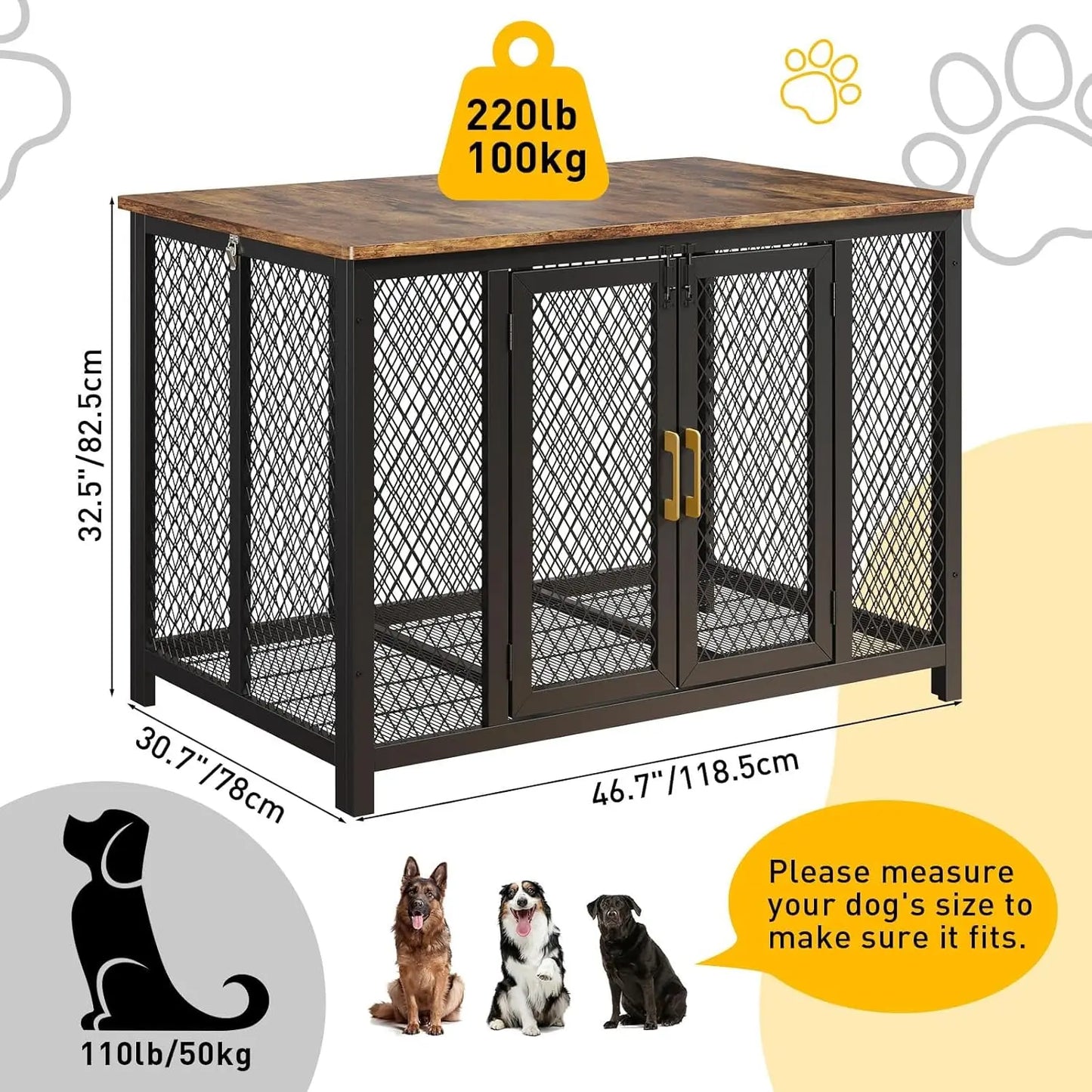 48 Inch Large Dog Crate