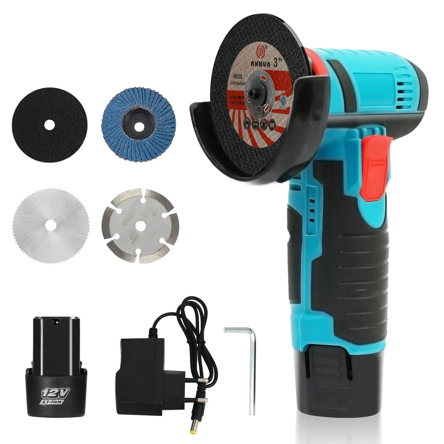 Angle Grinder Cordless 12V