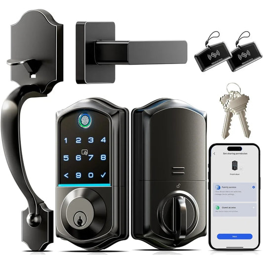 Fingerprint Smart Front Door Lock Set