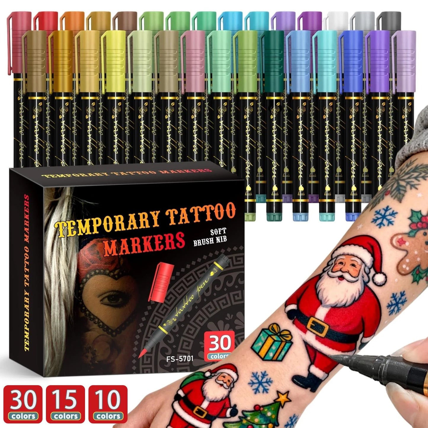 Temporary Tattoo Pen Set