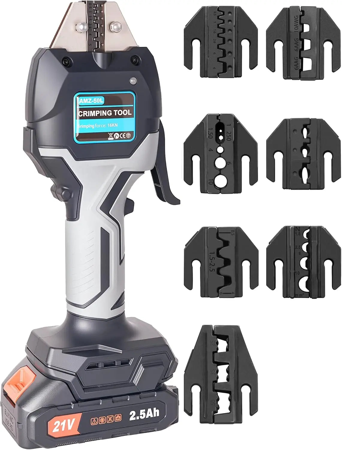 Battery-Operated Terminal Crimper Kit