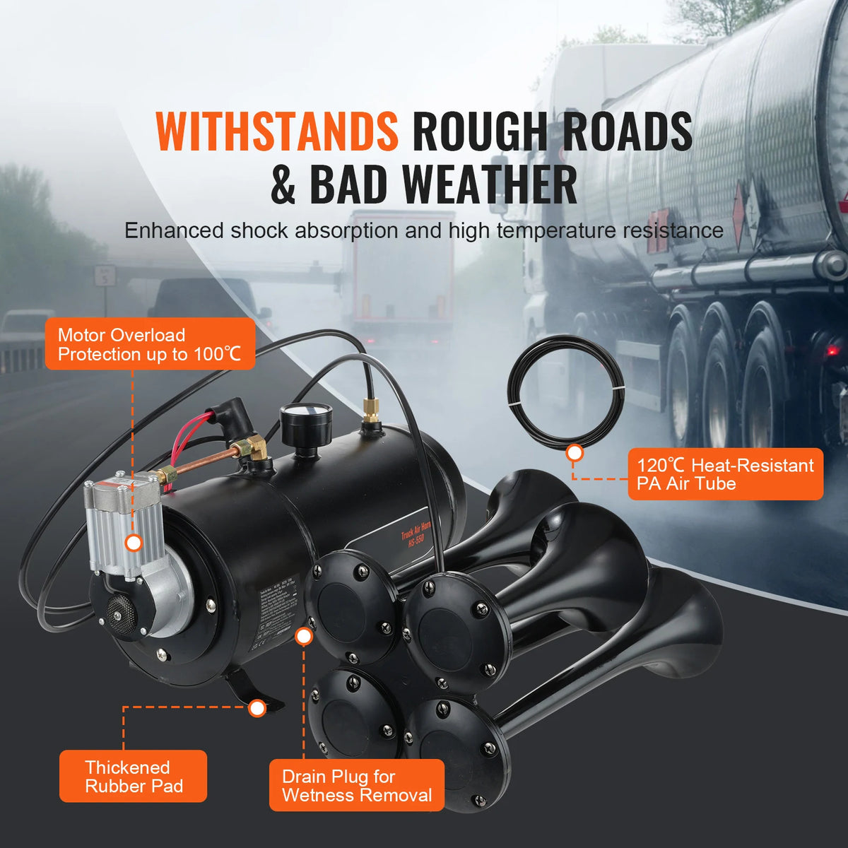 12V Air Compressor with Tank