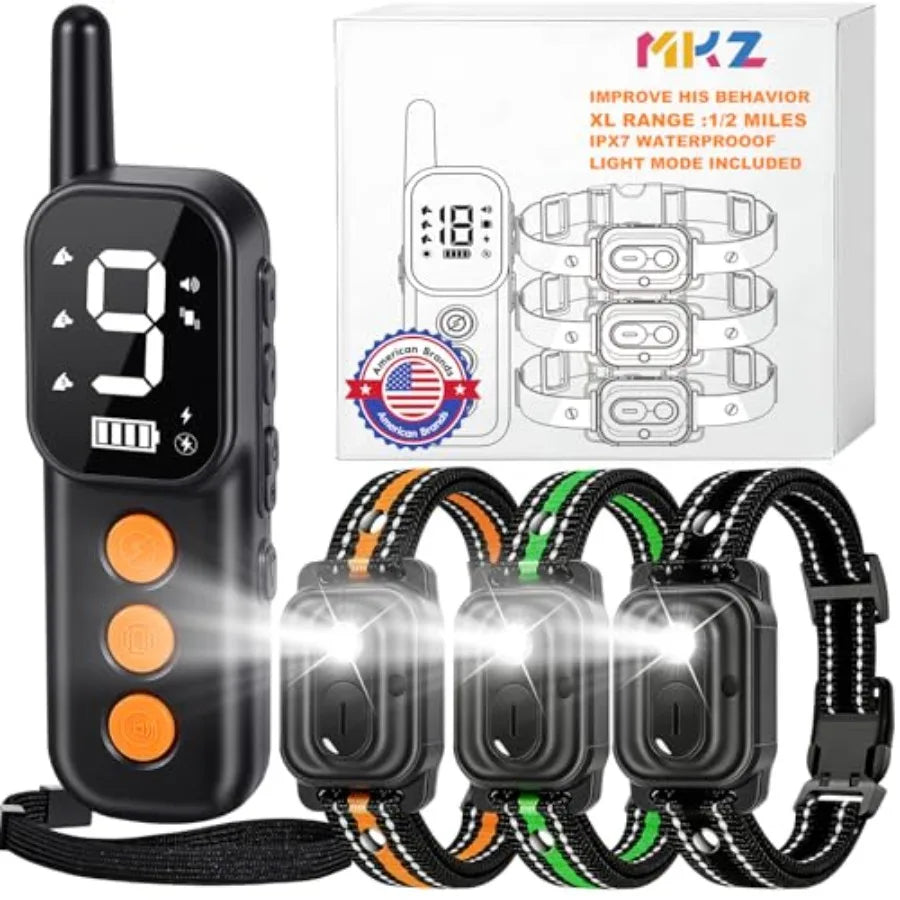 Dog Training Collar, 3300FT Remote Range