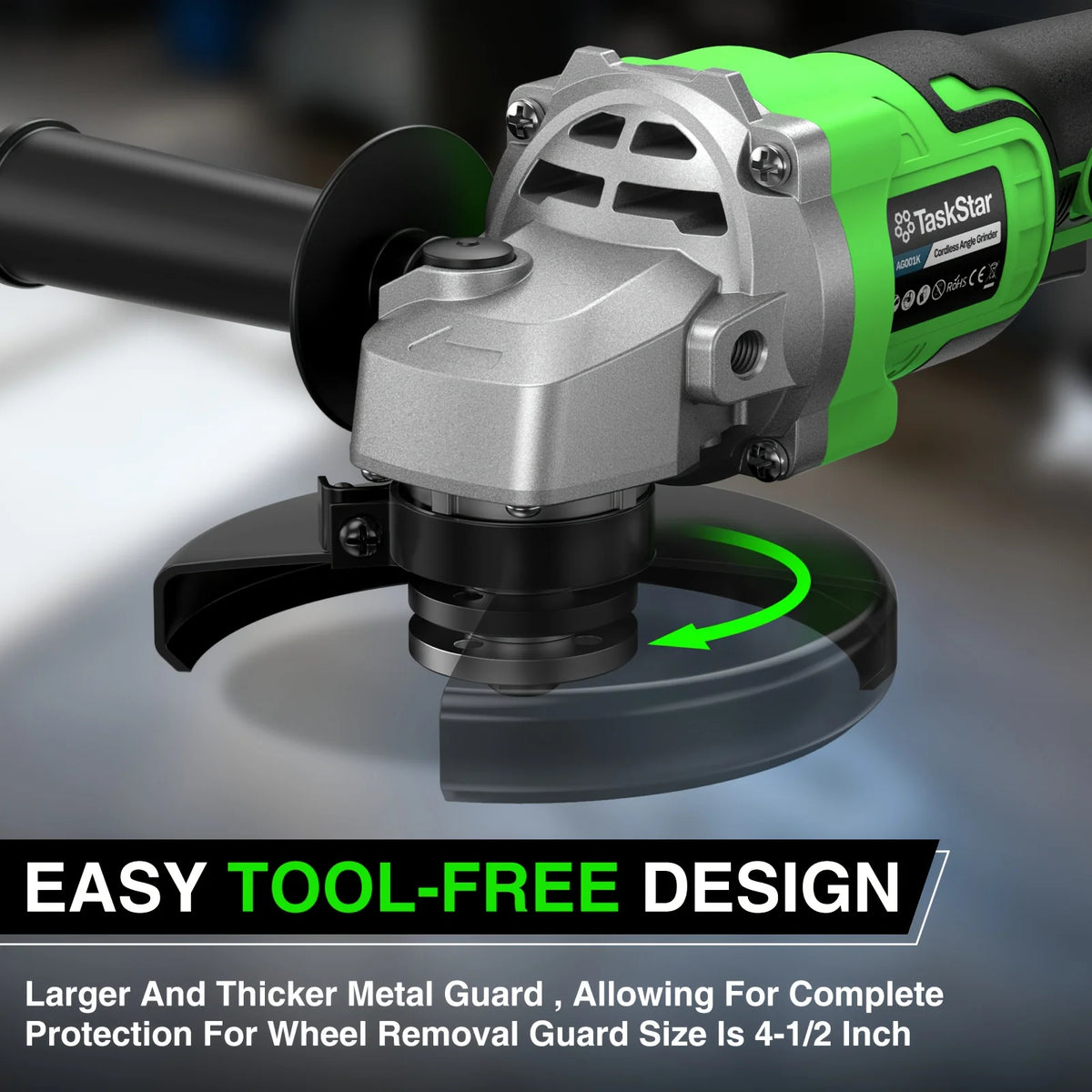 Electric Cordless Angle Grinder