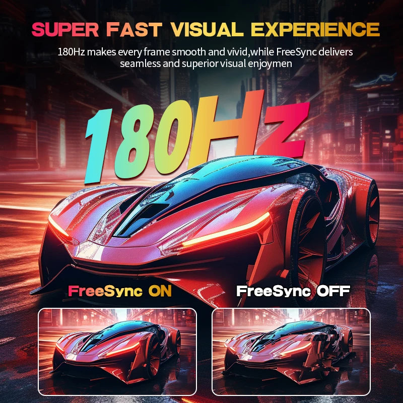 27 inch Curved Gaming Monitor,180Hz