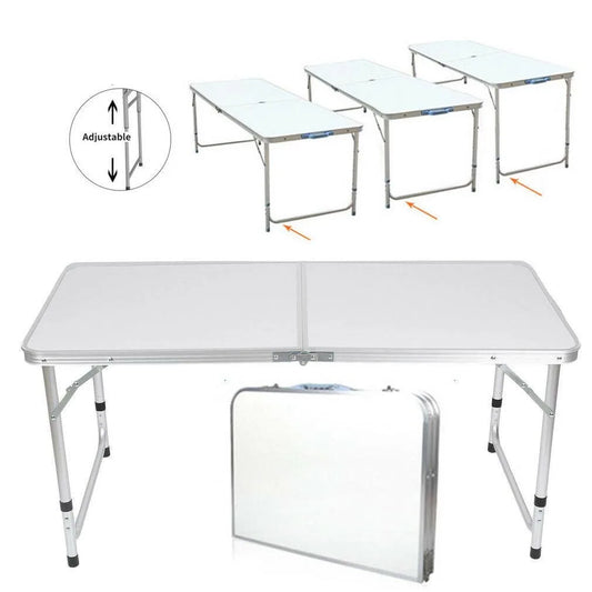 4ft Aluminum Camping Folding Table