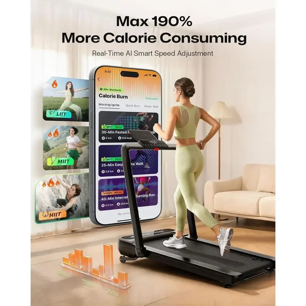 Advanced Treadmill with 9% Auto Incline