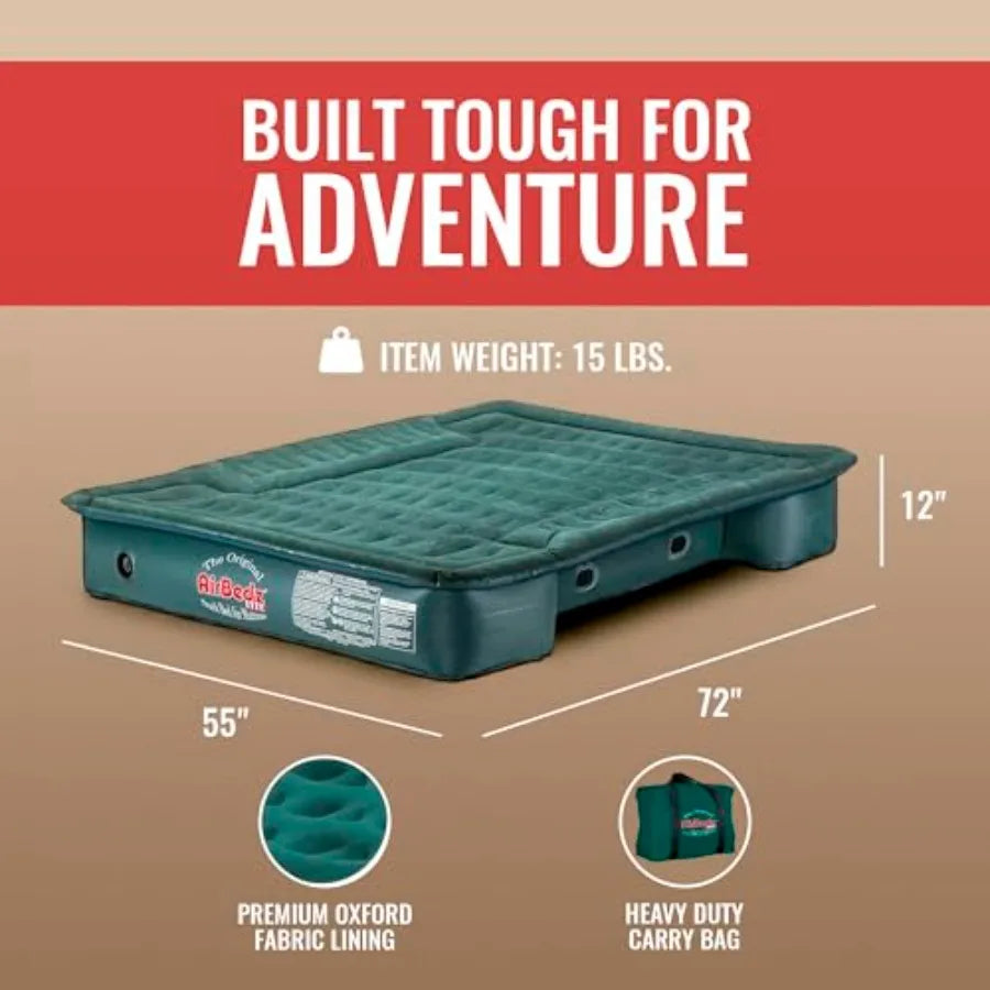 Truck bed air mattress with Pump
