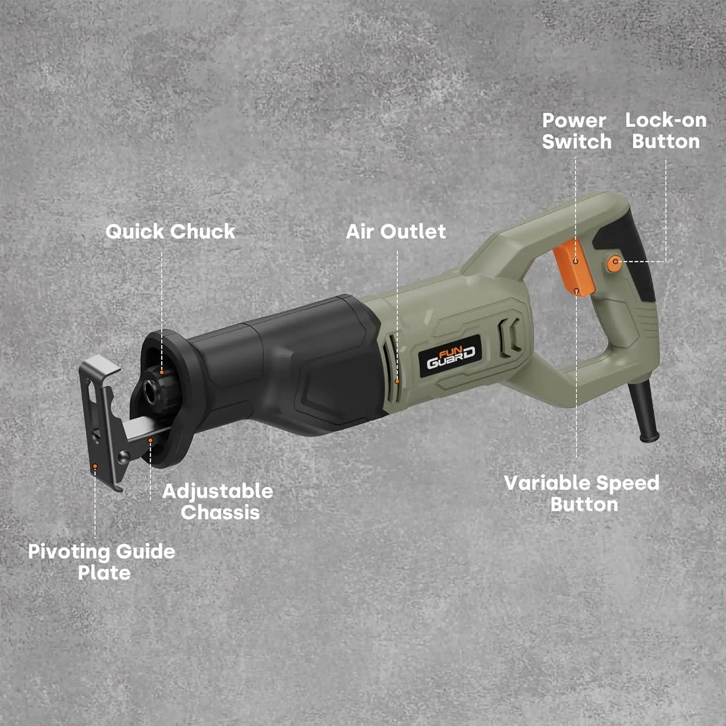Reciprocating Saw Corded