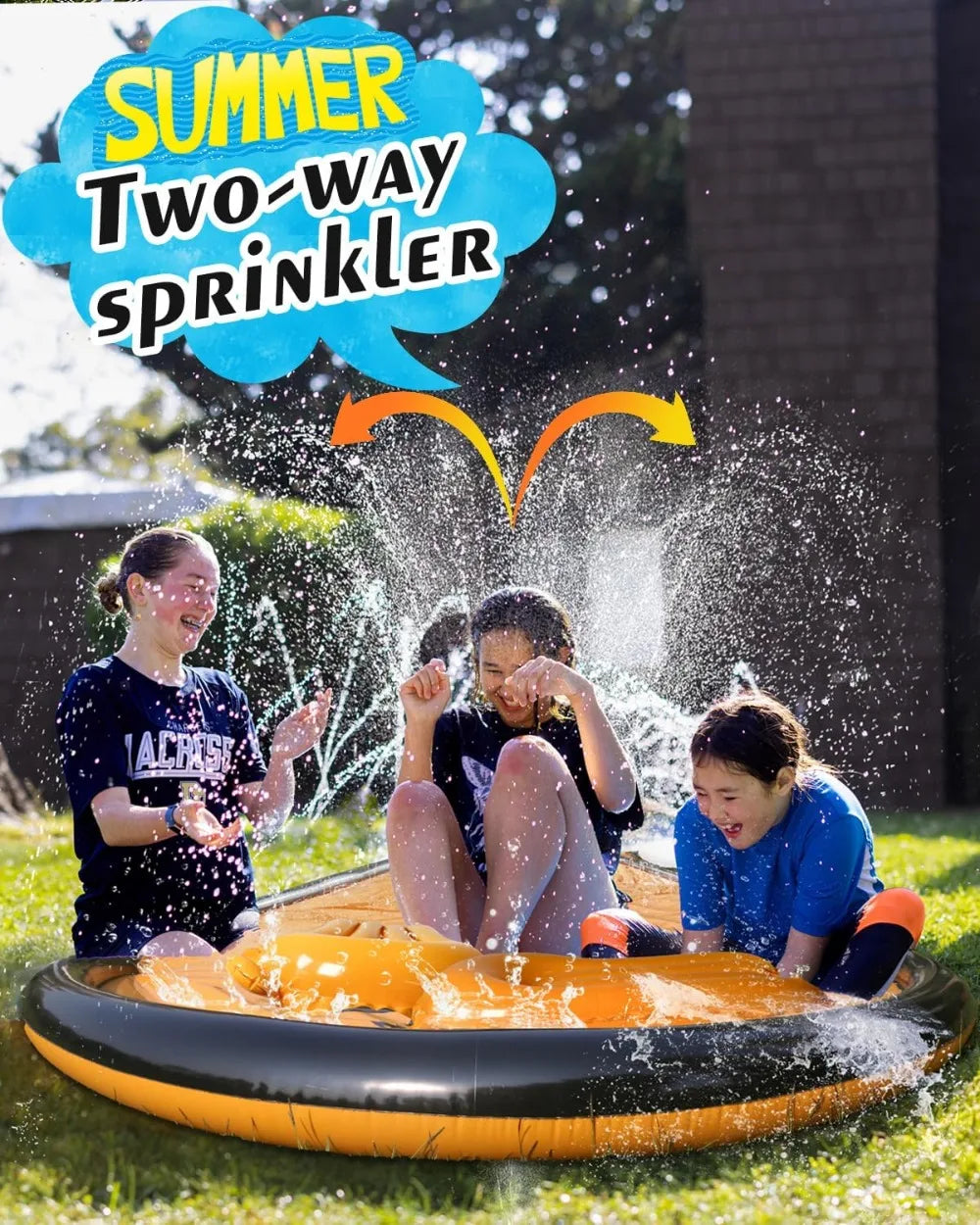 32ft Slip Water Slide for Kids & Adults, Extra Long