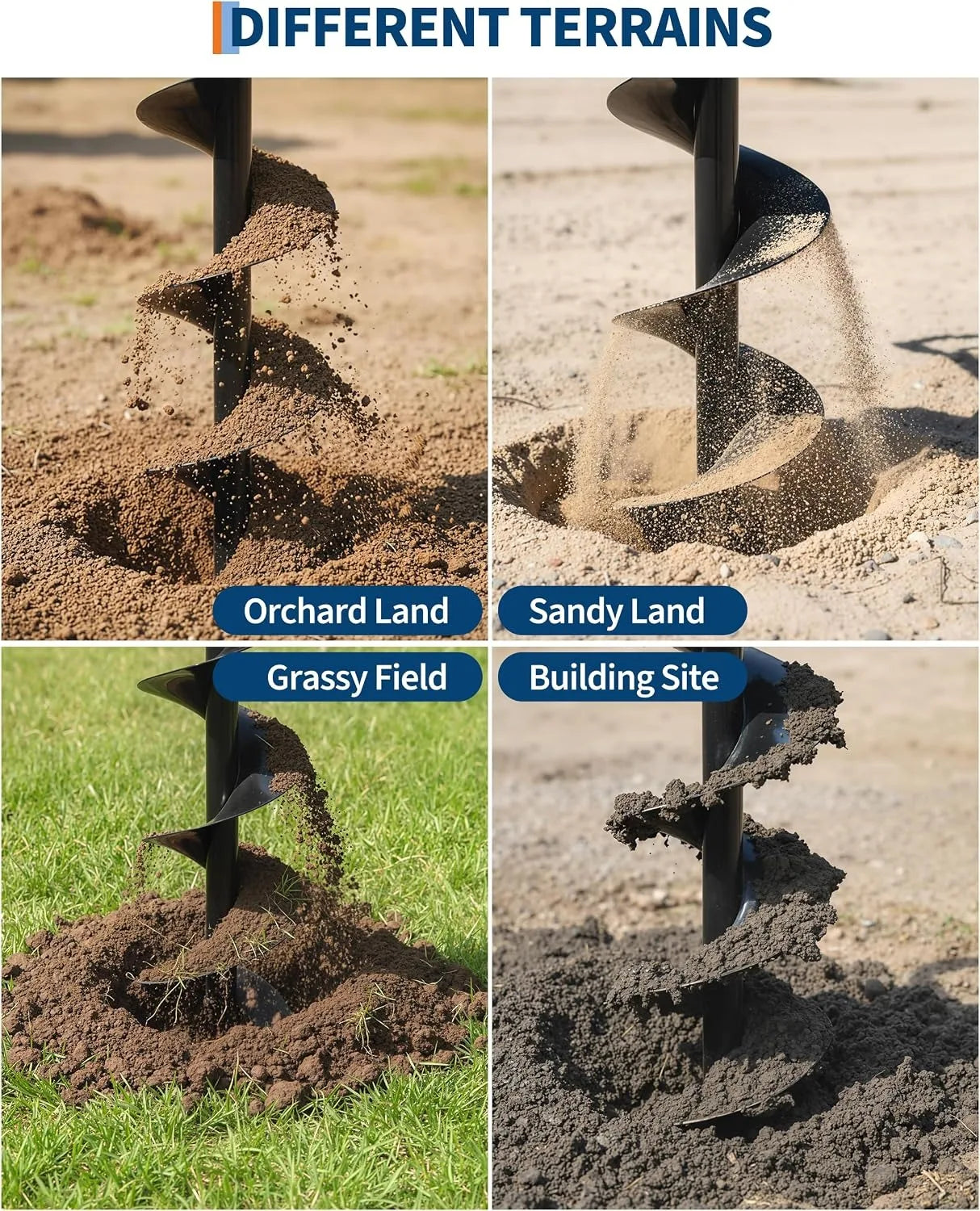 43cc Gas Powered Post Hole Digger