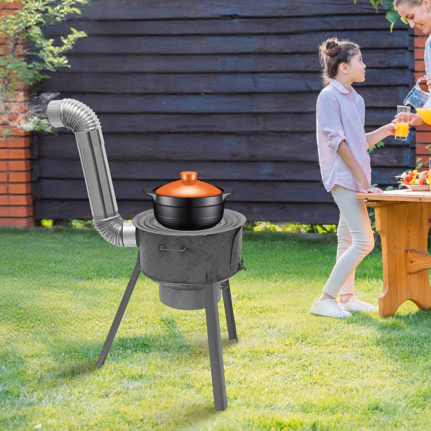 Wood Burning Stove, Camping