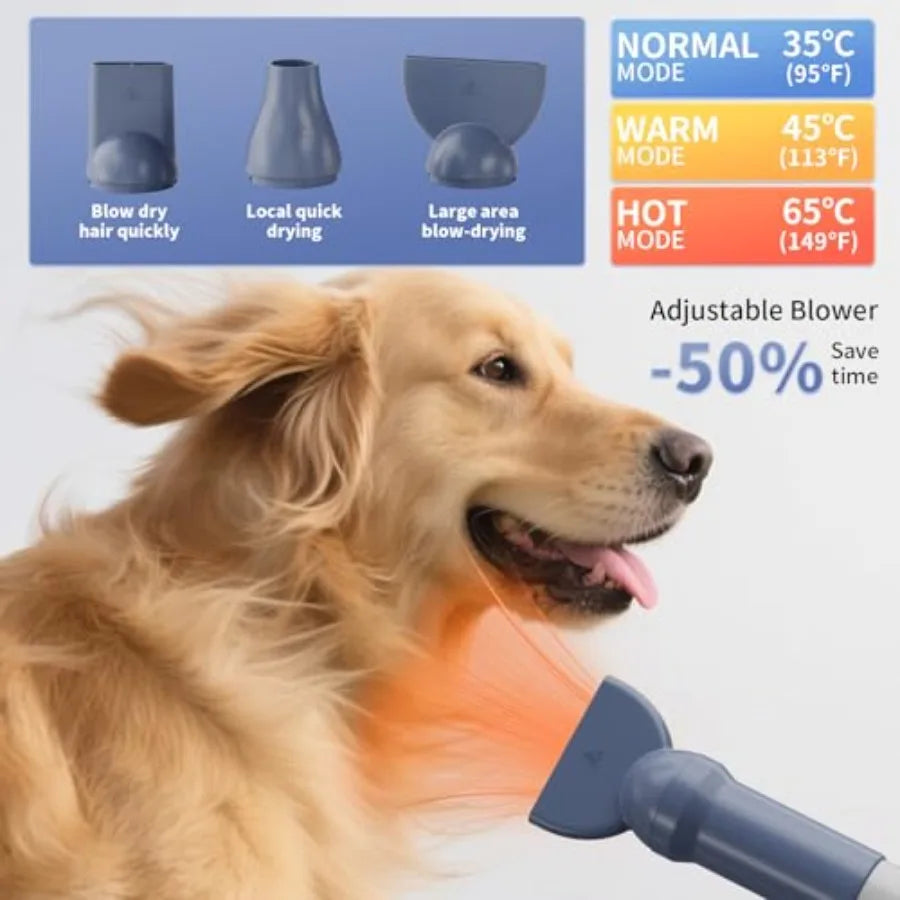 Dog Grooming Vacuum and Dryer Kit