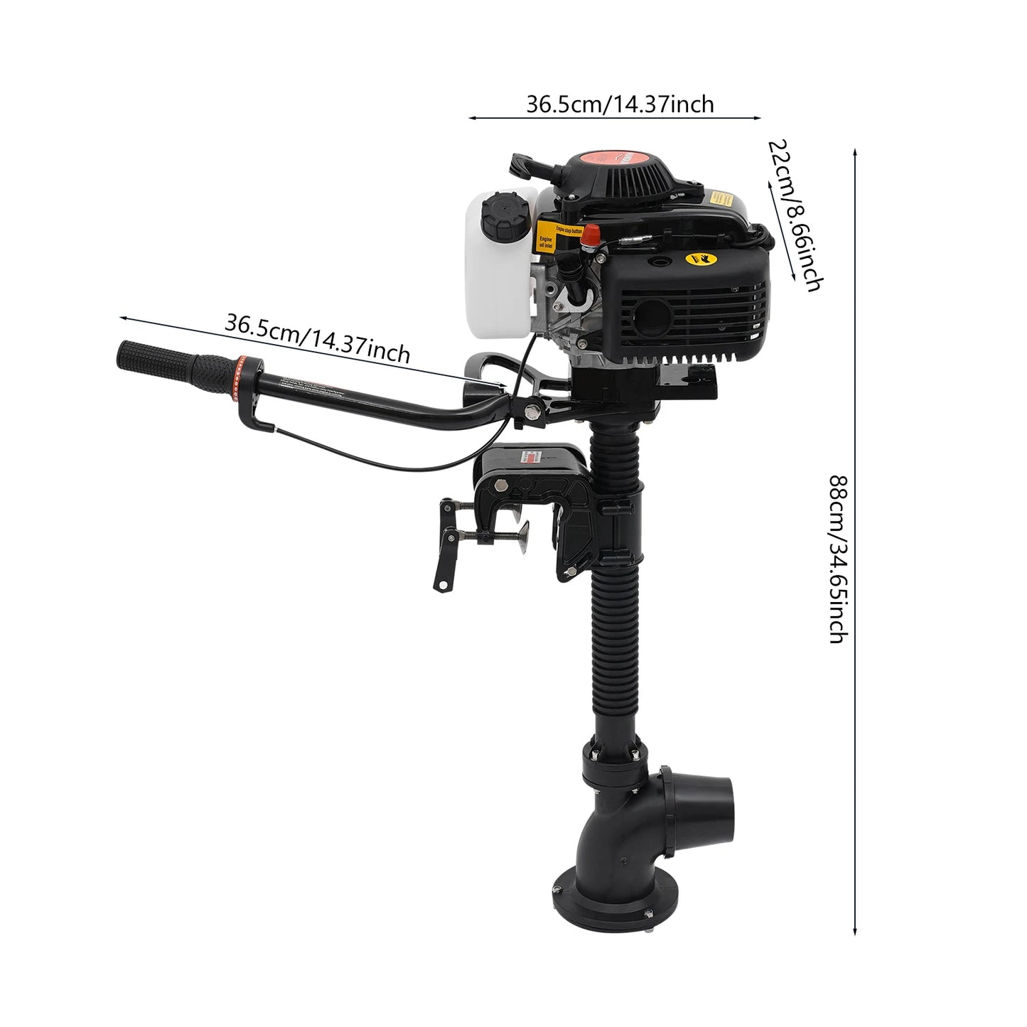 Jet Pump Outboard Motor
