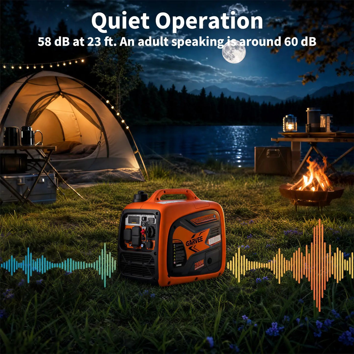 4500W Portable Inverter Generator