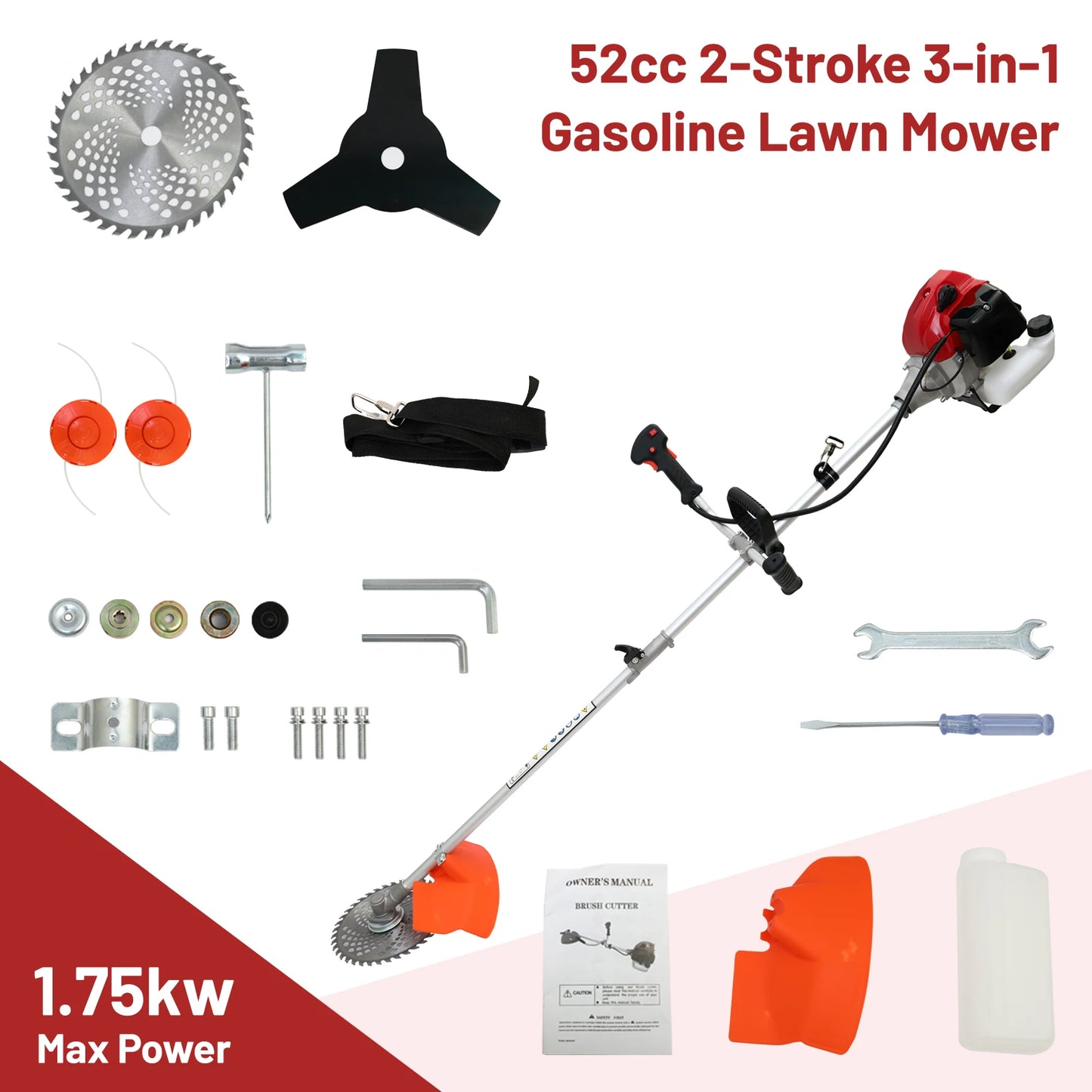 52cc Weed Wacker Grass Trimmer