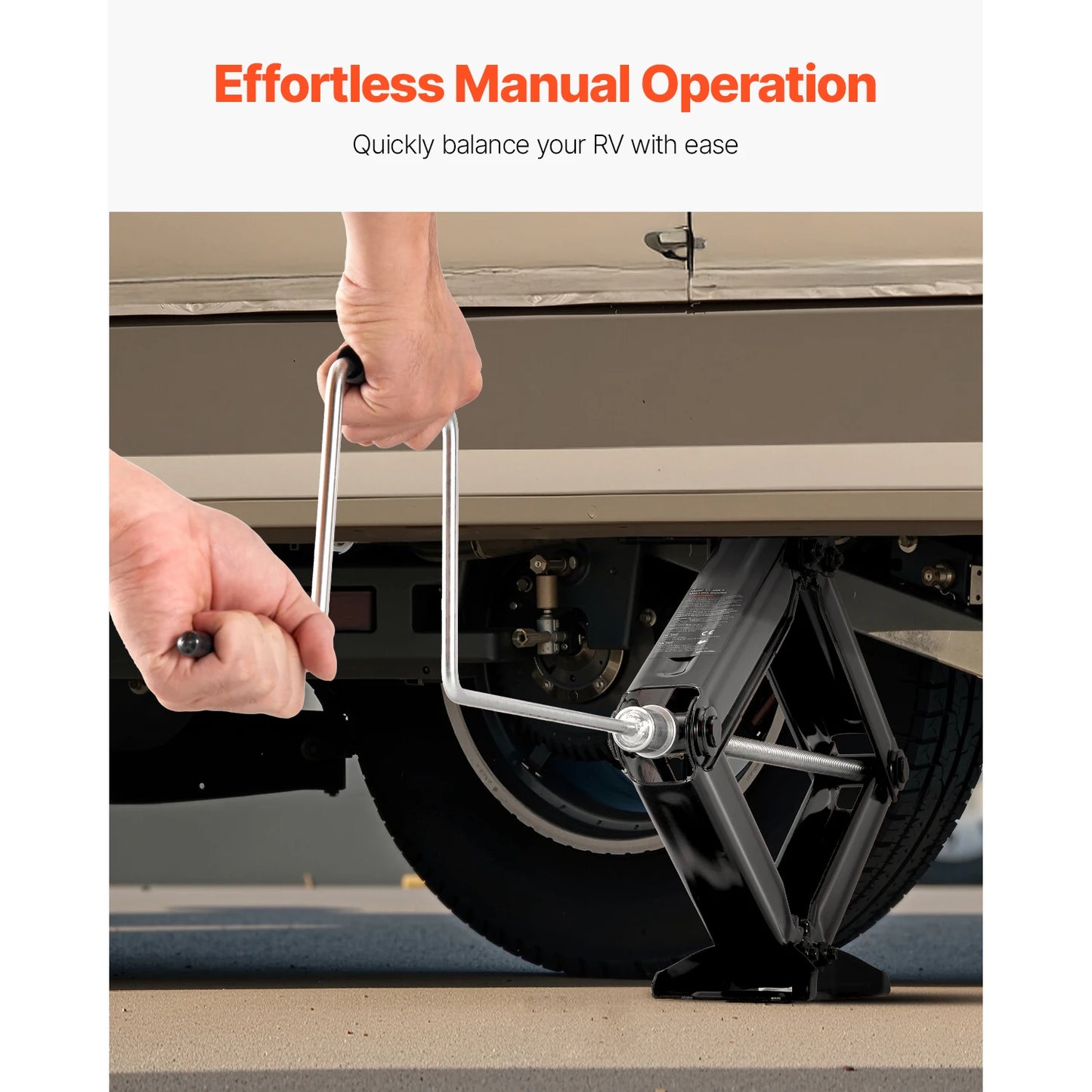 RV Stabilizer Leveling Scissor Jacks, Set of 4
