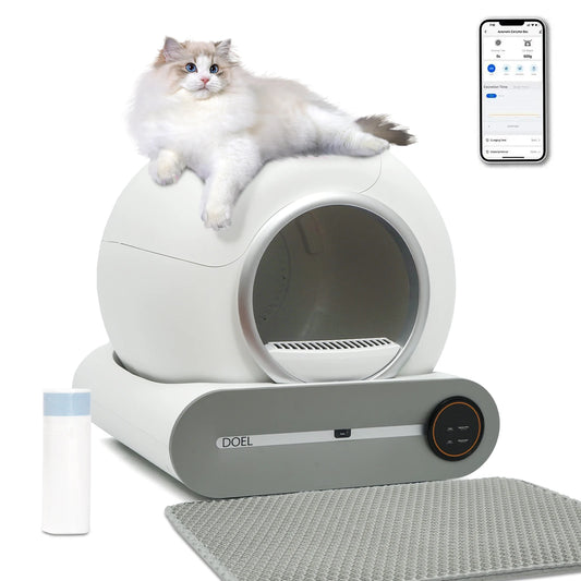 Self Cleaning Cat Litter Box 65L