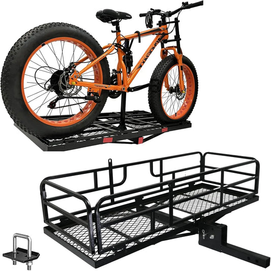Bike Rack Fits 2 Fat-Tire Electric Bicycle
