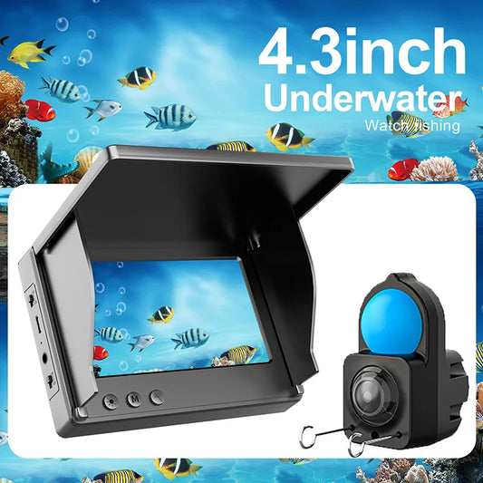 IP68 Waterproof Underwater Fishing Camera With Monitor