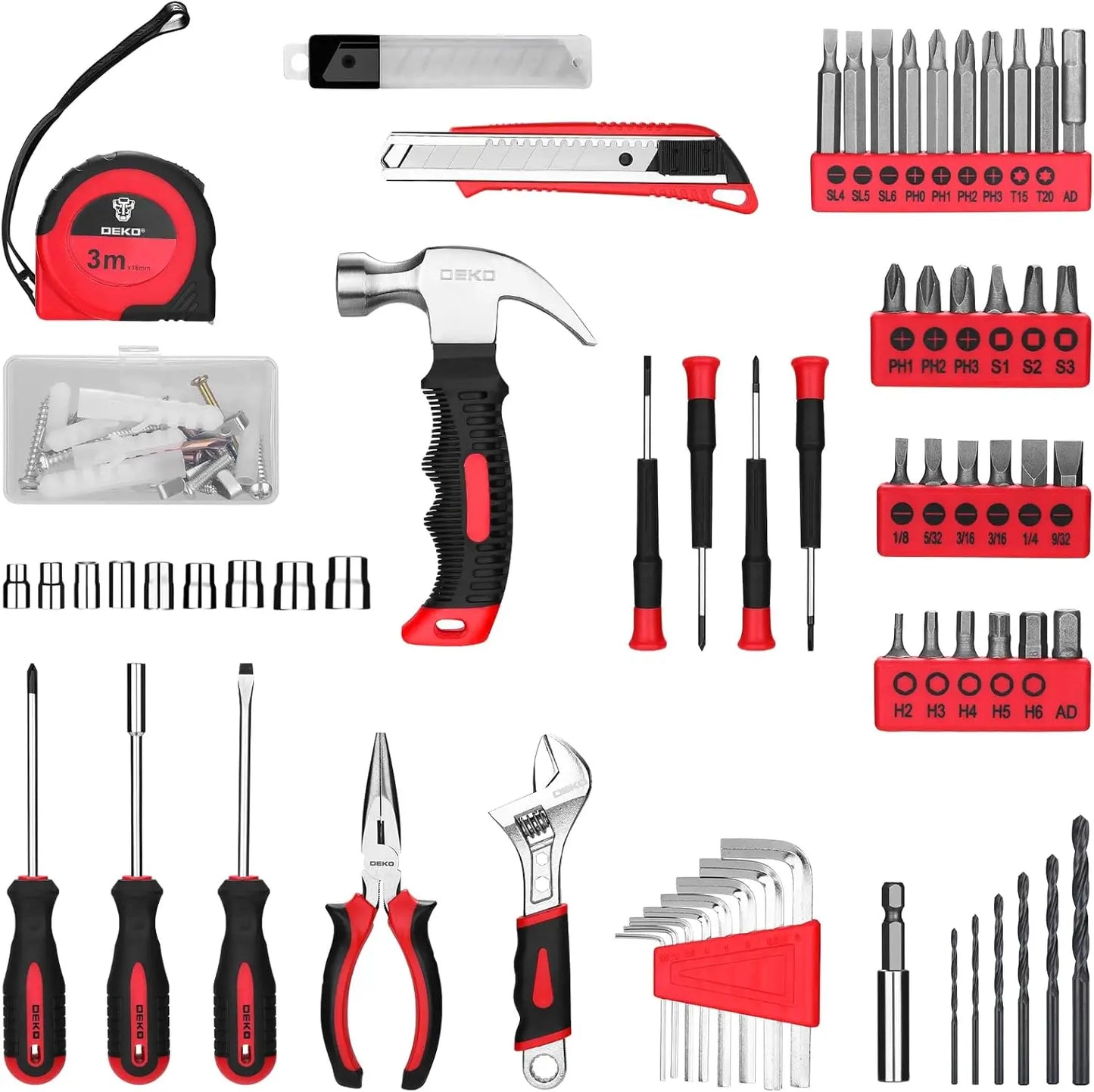 Tool Set with 8V Cordless Drill