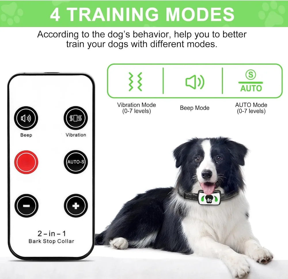 Dog Training Collar with Mini Remote