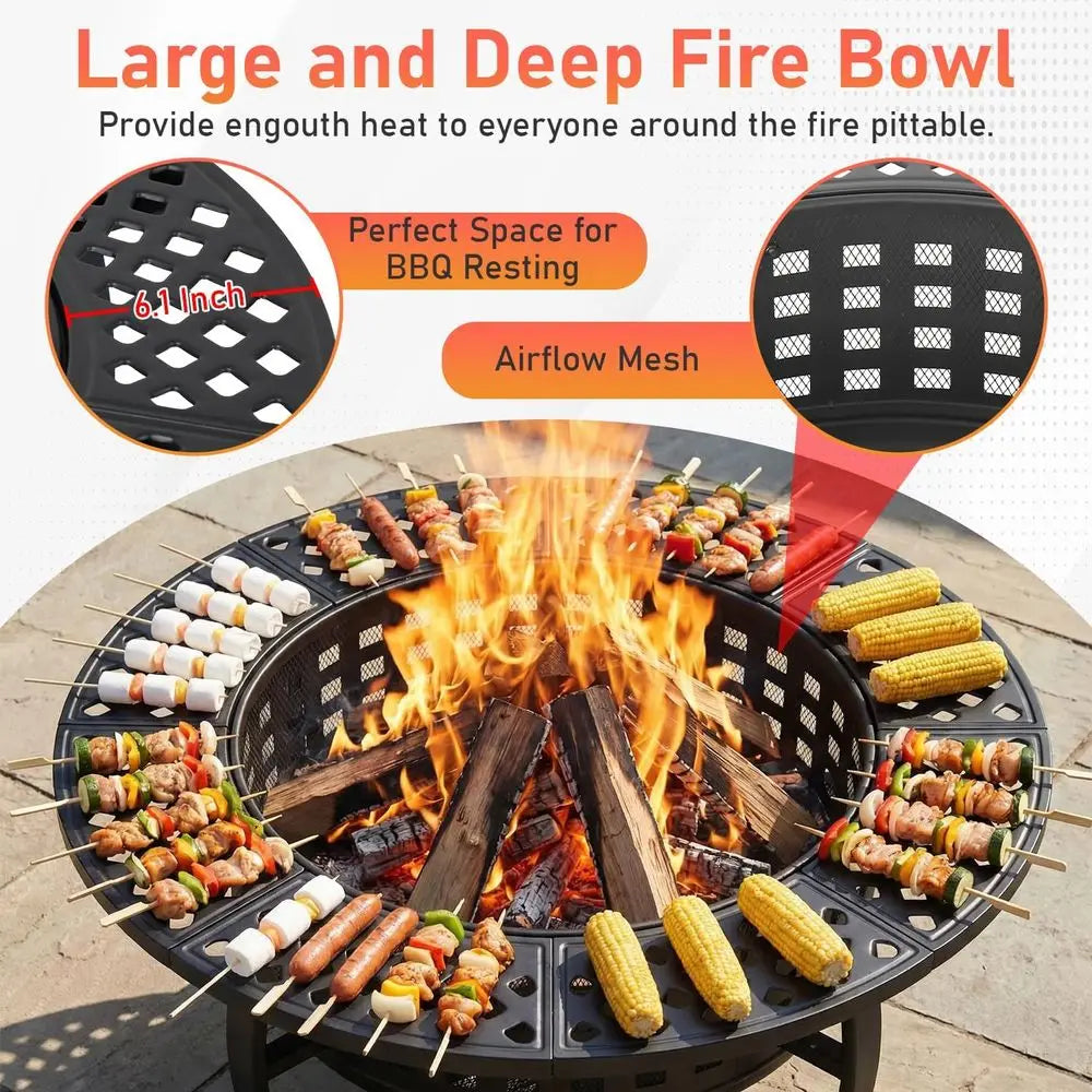 36" Wood-Burning Fire Pit