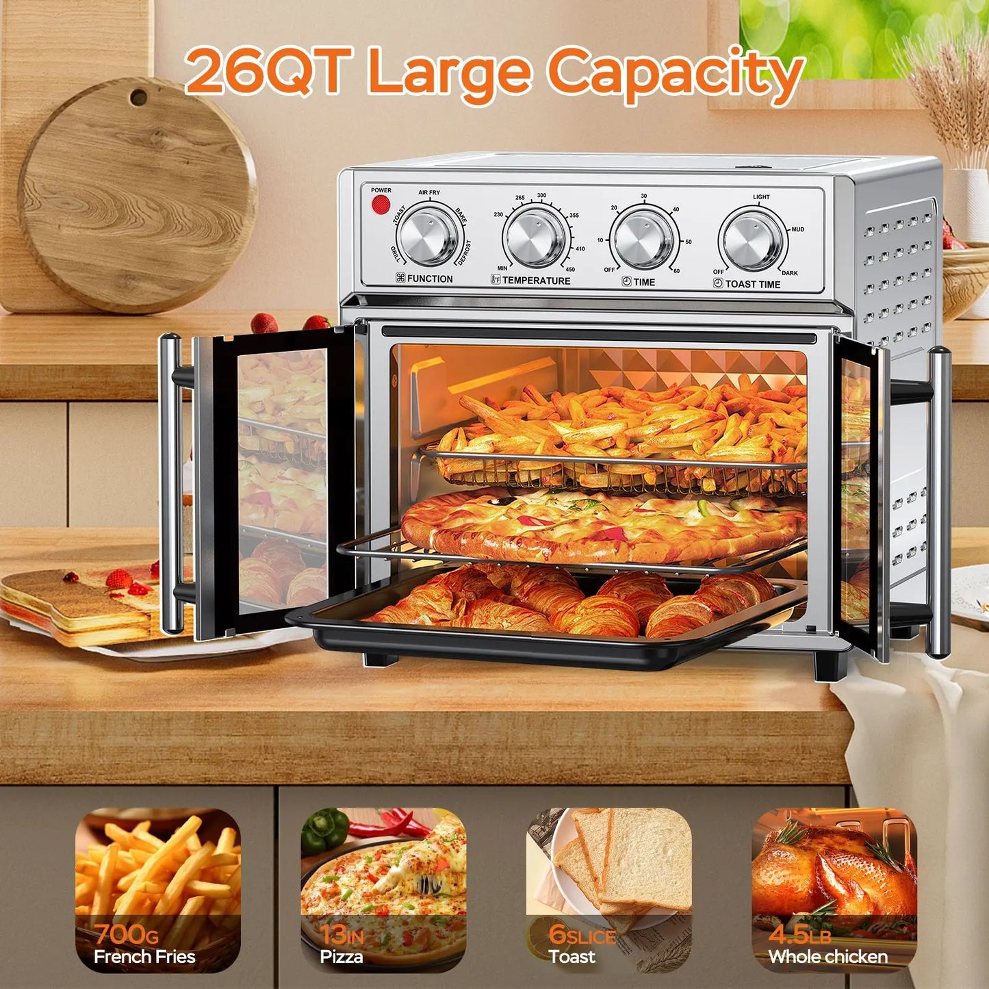 French Door Air Fryer