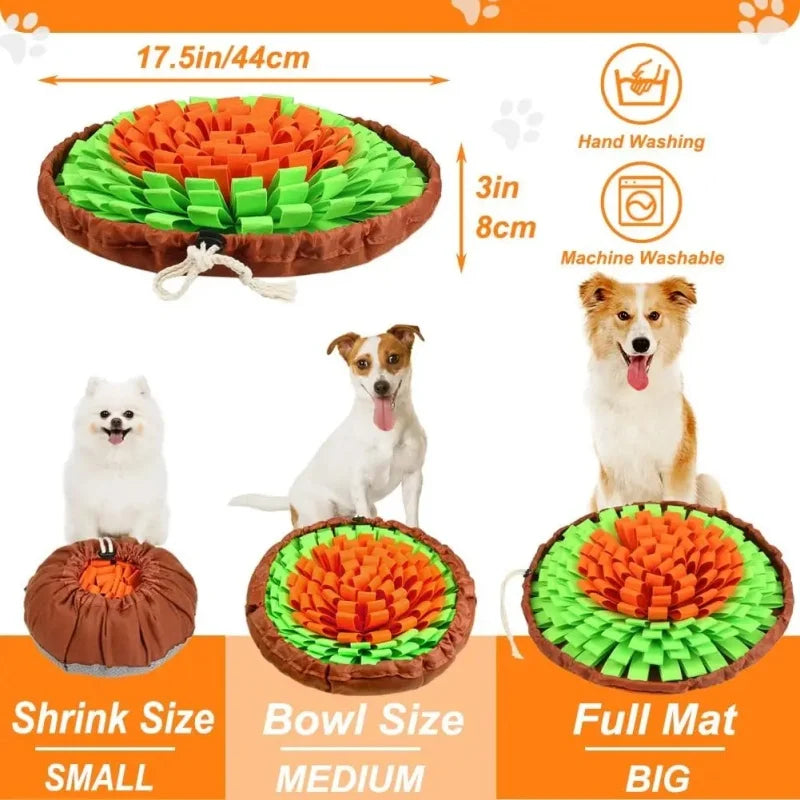 Washable Felt Pet Snuffle Mat