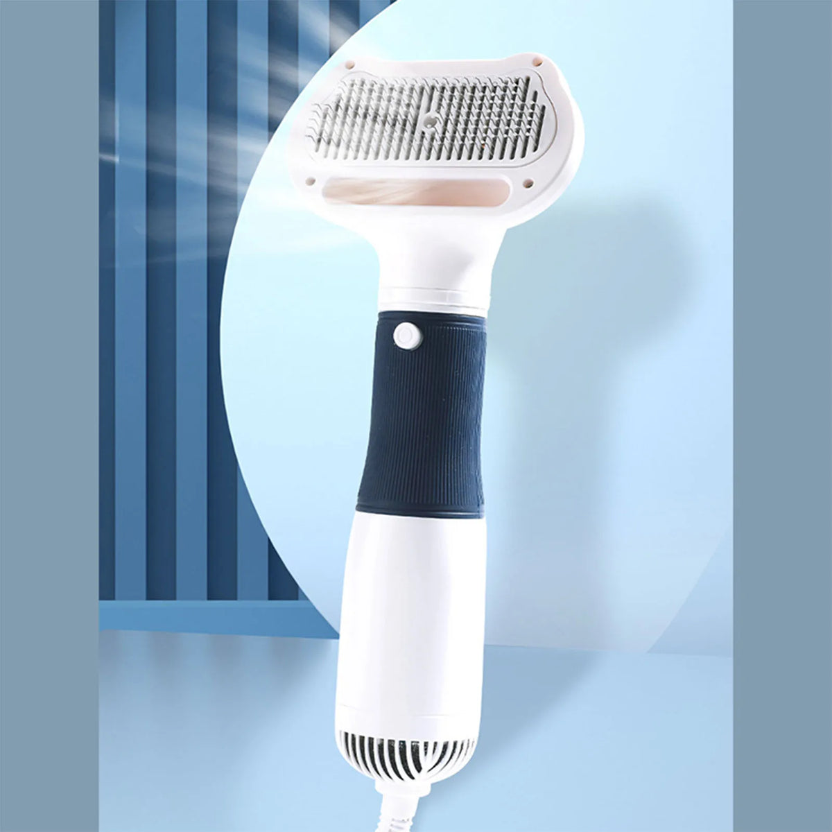 Pet Hair Dryer with Slicker Brush