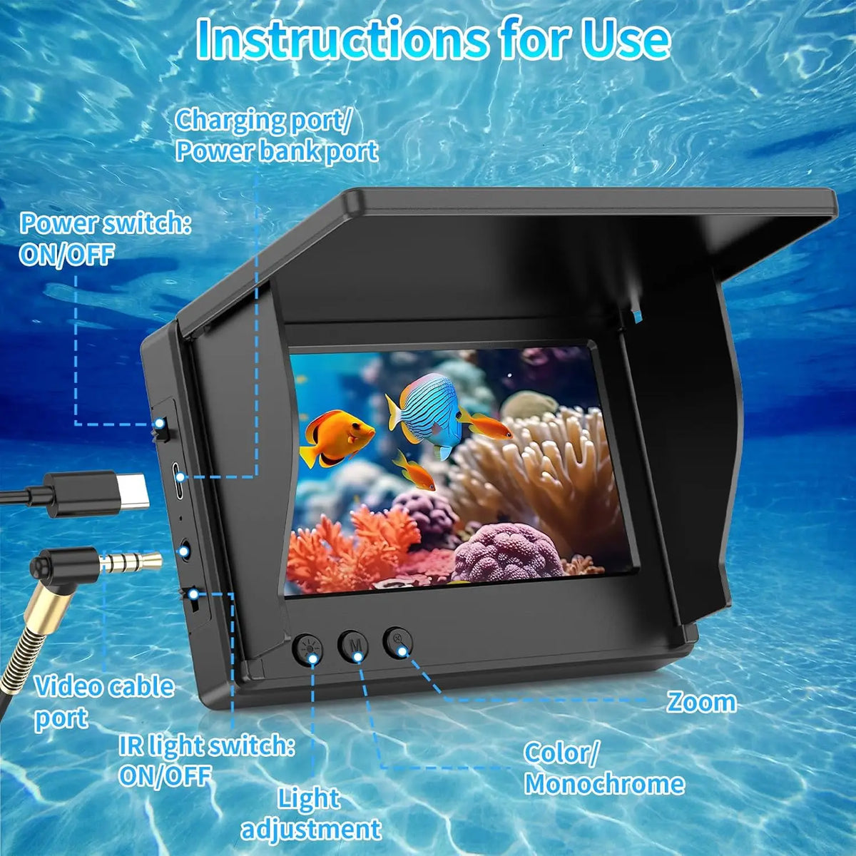 Underwater Fishing Camera
